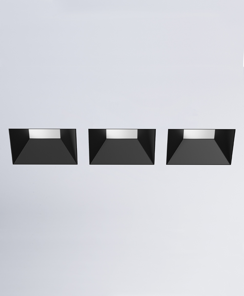 SIGMA 2 Square Trimless 3-Light